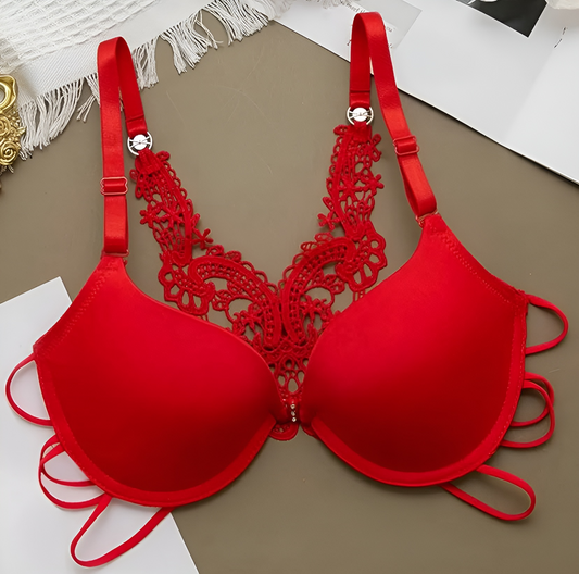 Elegant Lace Push-Up Bra